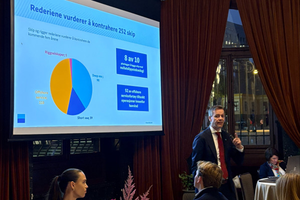 Opprørt hav og krevende tider i det globale landskap